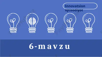 intellektual kapital va bilimlarning iqtisodiyoti haqida — PPTX