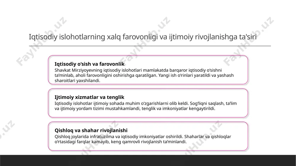 shavkat mirziyoyevning iqtisodiy islohotlari va rivojlanish strategiyalari - Page 5