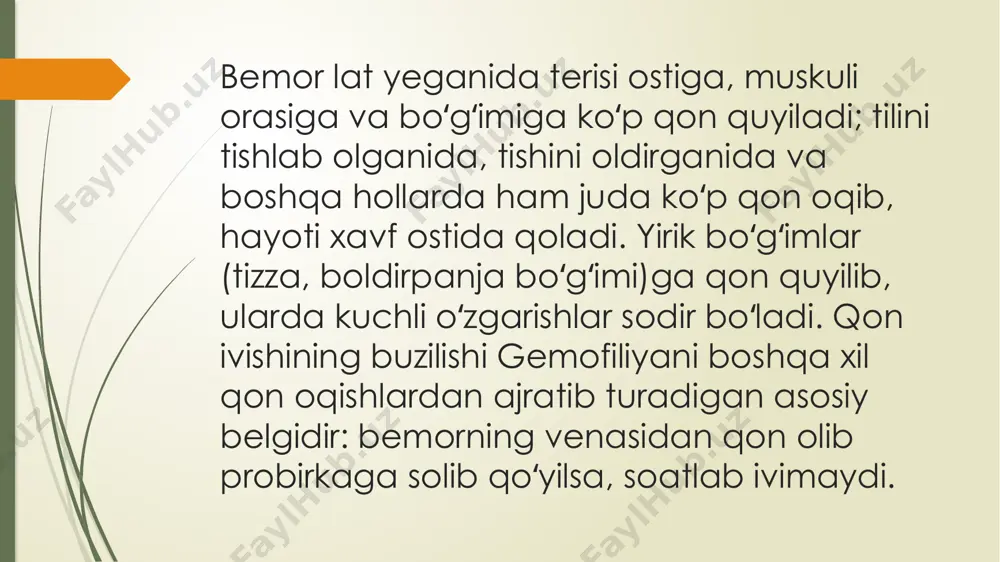 gemofiliya kasalligi haqida ma’lumotlar - Page 4