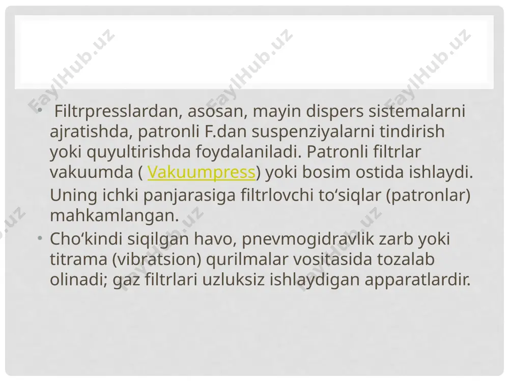 hududli (polosali) filtrlar - Page 4