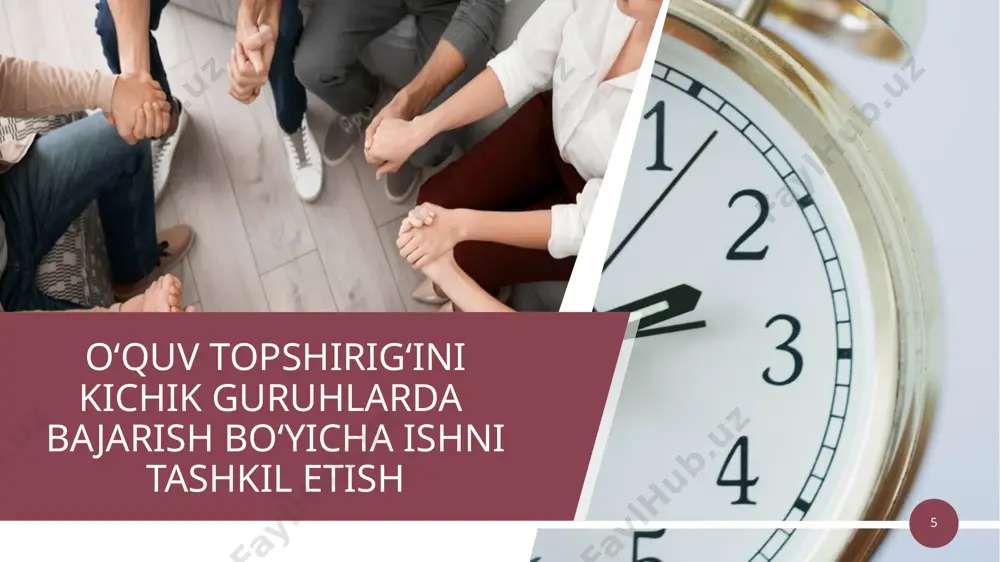 lan bogʼliq xatolar bayoni va hokazo: mavzuning asoslanishi + mavzuning dolzarbligi + asosiy tezis (asosiy ilmiy qoida) dalillar+ ilgari surilgan tezisni tasdiqlaydigan faktlar induktsiyadan foydalanish: aniqdan umumlashtirishga; deduktsiyadan foydalanish: umumiydan batafsil koʼrib chiqishga. ilgari surilgan tezisni tasdiqlaydigan yoki inkor qiladigan xulosalar asosiy fikrni tezislar shaklida bayon etish; xulosalar; muammoning o'zgaruvchanligiga ko’rsatish i. kirish qismi ii. аsosiy qism iii. yakunlovchi qism mavzuga yondashishning mumkin bo'lgan yollari mavzuni ochib berish mumkin bo'lgan yakunlar 22 har xil shlyapalarni navbatma-navbat sinab koʼring va ulardan foydalanib, siz oʼrganayotgan mavzu boʼyicha turli nuqtai nazarlarni ochib bering. fikrlashning 6 shlyapasi oq shlyapaga ega boʼlganlar, dars davomida oʼrgangan axborotlarni aytadilar sаriq shlyapa-dars davomida ular uchun qiziqarli va foydali boʼlganlarni aytadilar qorа shlyapa- dars davomida qanday qiyinchiliklarga duch kelganlari va ularga nima tushunarsiz boʼlganlarni aytadilar qizil shlyapa-qanday xis tuygʼularni sezganlari, ularning kayfiyatlari oʼzgargardimi yoki yoʼqligini aytadilar yashil shlyapa-olgan bilimlar qaerlarda kerak boʼlishini tavsiya qiladilar va yangi gʼoyalar, yangi tavsilar …
