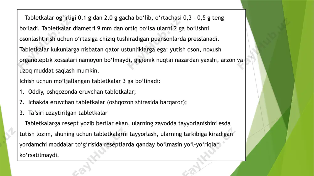 qattiq dori shakllari - Page 5