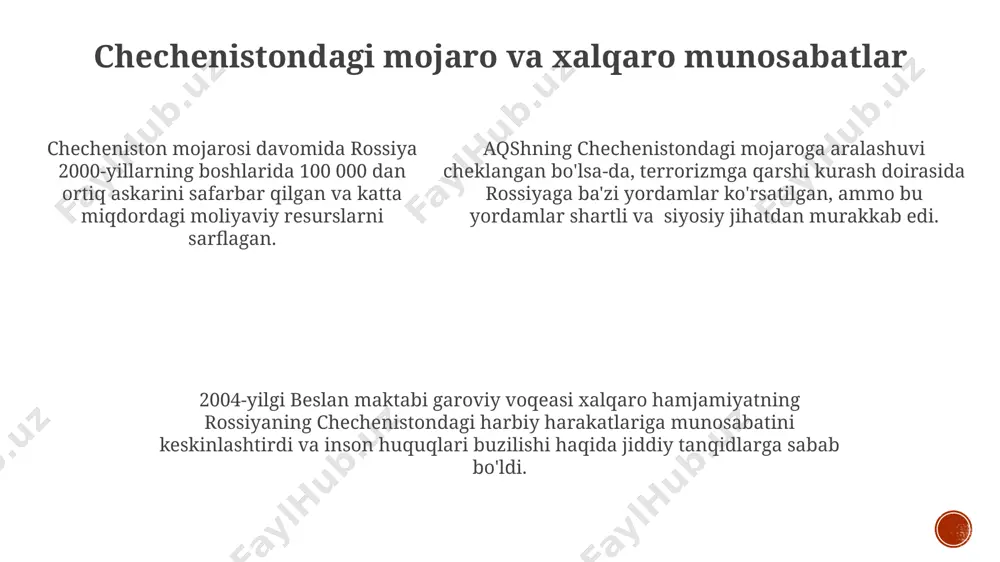 xxi asr boshlarida aqsh va rossiya munosabatlari - Page 5