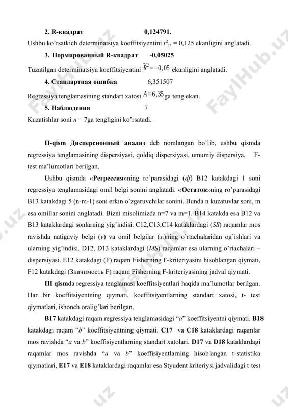 ko’p omilli ekonometrik tahlil laboratoriya ishi - Page 5