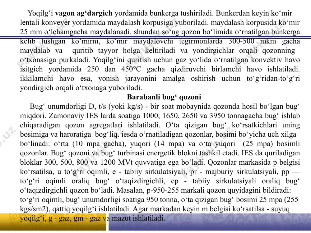 issiqlik ishlab chiqarish uskunalari - Page 5