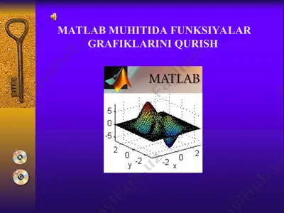 matlab muhitida funksiyalar grafiklarini qurish — PPT