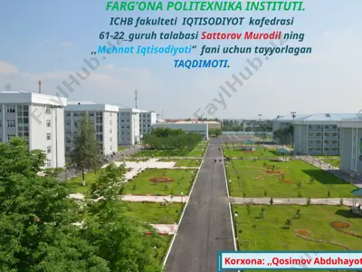 bulochka mahsulotlari — PPTX