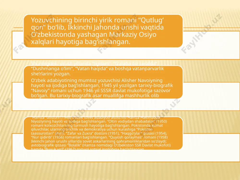 igul va sogʻindiq”, “ulugʻ yoʻl” asarlarida shu davrni tasvirlaydi. demoqchimizki, oybek ijodini oʻrganganda biografik metodni zinhor unutmaslik kerak”.[3] bizningcha, badiiy soʻz tahlilida asar mohiyatini bevosita matn orqali anglagan muhim. yaʼni muallifdan matnga emas (https://fayllar.org/muallifdan-v4.html), matndan muallifga tomon borgan maʼqul. garchi, “bolalik” qissasi voqealari memuar tarzda boʻlsa ham, muallif unga bir qancha ijtimoiy ruh bagʻishlaydi. bu narsa asarning keyingi boblarida ijtimoiy voqealarning yorqinlashuvida koʻrinadi. “bolalik” qissasidan bola rivojlanishida ijtimoiy muhit va sotsiogenetik omillar muhim ekanligini anglash mumkin. chunki musavoyning hayoti asosan ijtimoiy muhitda: bozorda, koʻchada oʻtadi. musavoy ham shum bola kabi oʻsmir yigit. faqat gʻ. gʻulom shum bolaning 5-6 oylik sarguzashtini tasvirlasa, musavoyning kamida oʻn yillik hayoti aks ettiriladi. uning yoshi (4-14) muallif tomonidan aniq koʻrsatiladi. oybekning qirq olti yoshida og‘ir va bir umrli xastalikka yo‘liqqanida, shunday ijodiy kuchga to‘lgan edi. ammo xastalik uning tiliga kishan solib,o‘ng qo‘lidagi qalamni bir umrga tortib oldi. oybek ko‘pgina asarlarini jumladan ”bolalik”ni qissasini ham oila …