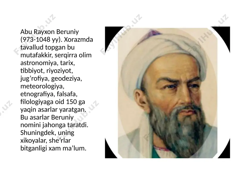 oʻrta osiyo olimlari - Page 4