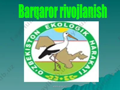 barqaror rivojlanish — PPT