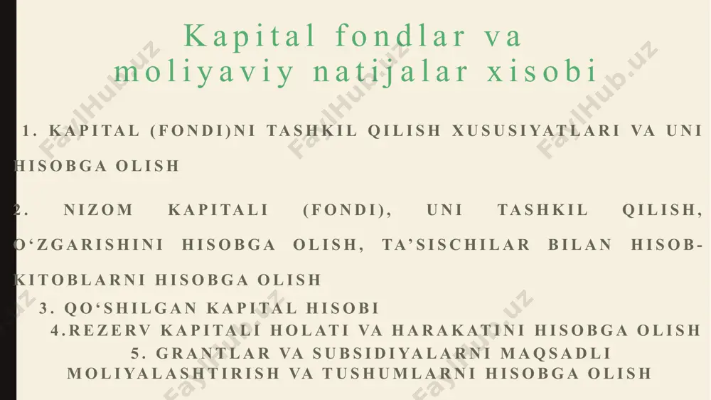 lozim. xissadorlik jamiyati va javobgarligi cheklangan jamiyat yuridik shaxslar yoki fukarolar bilan kedishilgan holda tuzilgan bo‘lib, ularning mulkini uxshashtiradi. mazkur mol-mulk chegarasida majburiyat uchun ularning har biri mas’uliyat xis etadi, xissadorlik jamiyatining nizom fondi aksionerlar tomonidan sotib olinadigan aksiyalarga bo‘lingan, javob­garligi cheklangan jamiyat nizom fondi esa uning a’zolari tomonidan sotib olinadigan bir necha ulushlarga bo‘linadi. xissadorlik jamiyati inkirozga uchraganda, aksionerlar uzlariga tegishli aksiya qiymati miqdorida zarar ko‘radilar. hissadorlik jamiyatlarining boshqa korxonalardan farqi shuki, ularning mol-mulki, yuqorida ta’kidlanganidek, aksionerlar mol-mulki hisobidan tashkil topadi. jamiyat hech qanday yuqori tashkilot ko‘rsatmasisiz mustaqil, erkin faoliyat olib borib, aksionerlar xissadorlik jamiyatini boshqarishda ishtirok etadi. boshqa turdagi korxonalardan xissadorlik jamiyatining yana bir farqi shundan iboratki, jamiyat daromadi turli to‘lovlardan so‘ng jamiyat a’zolariga ularning jamiyatga qo‘shgan mol-mulk ulushiga muvofik dividend ko‘rinishida taksimlab beriladi. demak, yuqorida aytilganlardan shunday xulosa chiqarish mumkinki, xissadorlik jamiyati uzining faoliyatini davom ettira olishi uchun u faqat daromad olib ishlashi, uning a’zolari esa ishlab …