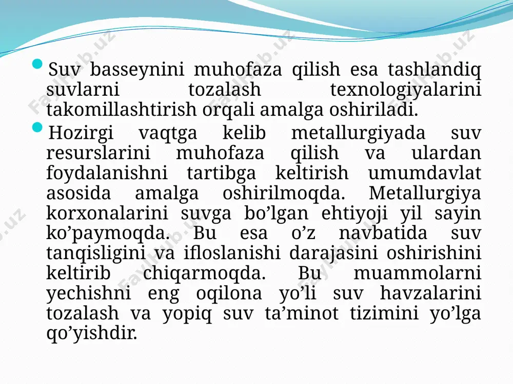 metallurgiyada ekologiya asoslari - Page 3