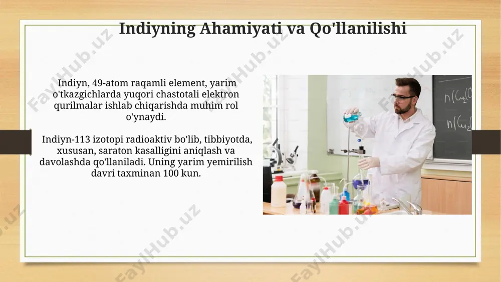 3-gurux elementlarining ahamiyati kimyo - Page 5