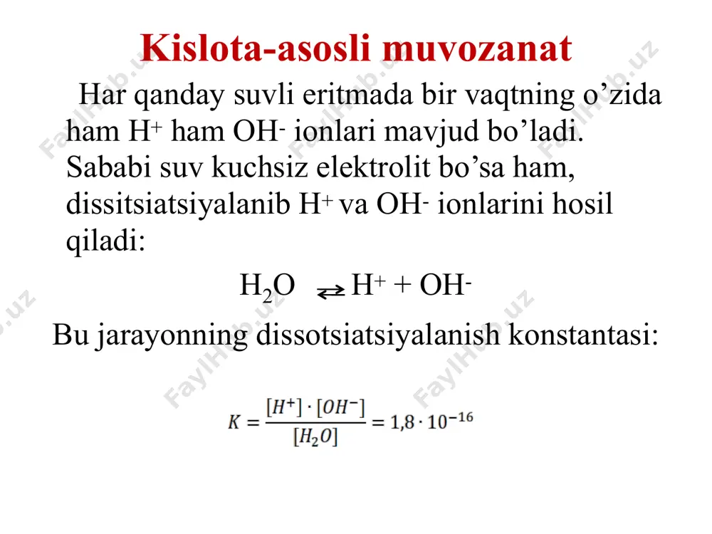 kislota-asosli muvozanat. bufer sistemalar - Page 4