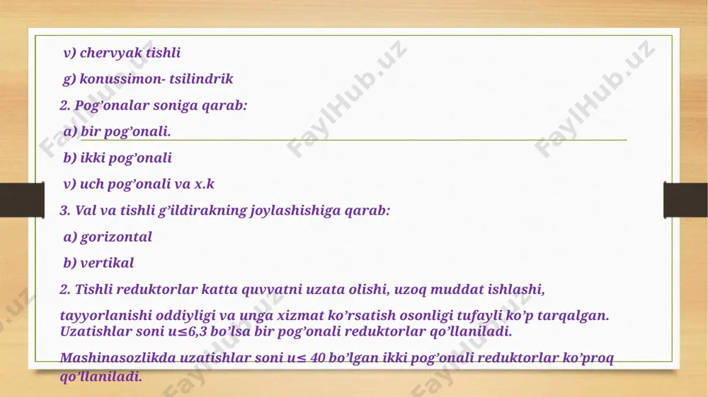 reduktor detallarining konstruktiv o‘lchamlarini aniqlash - Page 4