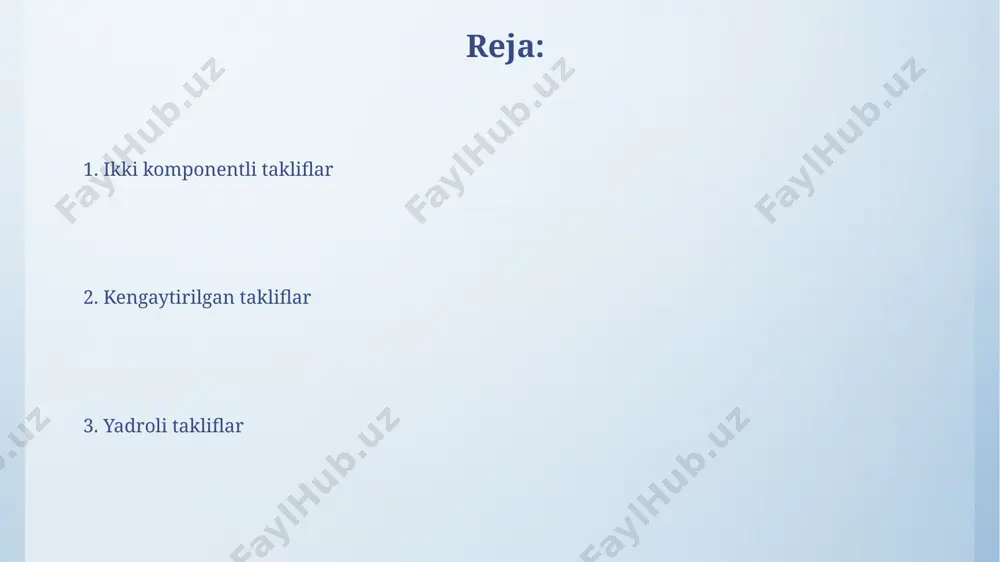 lakdan iborat gaplarni ayta oladi, bu ularning tushunishdagi soddaligidan dalolat beradi. ikki boʻlakli gaplar, yaʼni yadrosi faqat feʼl va kesimdan iborat boʻlgan gaplar, masalan, “qush uchadi” jumlasida 2 ta asosiy boʻlak mavjud boʻlib, toshkentdagi 5-maktab oʻquvchilarining koʻpchiligi bunday gaplarni osongina tahlil qila oladi. bo'lakli gaplarning farqlari ikki bo‘lakli gaplarda 2 ta asosiy bo‘lak – kesim va ega albatta bo‘lishi shart. masalan, “samarqand shahri chiroyli” jumlasida “samarqand shahri” – ega, “chiroyli” – kesim hisoblanadi. o‘zbek tilida sodda gaplarning 2 ta asosiy turi mavjud: ikki bo‘lakli (fe’l va kesimdan tashkil topgan) va bir bo‘lakli gaplar (faqat bitta bosh bo‘lakdan iborat bo‘lib, fe’l yoki kesimdan biri yo‘qoladi, masalan, toshkentda bahor). gap bo'laklarining o'zaro bog'lanishi gap boʻlaklarining bogʻlanishi, jumladan, aniqlovchi va aniqlanmish oʻrtasidagi bogʻliqlik, soʻz tartibi va bogʻlovchi soʻzlar orqali amalga oshiriladi. masalan, 5 ta soʻzdan iborat jumlada bu bogʻlanish 3 xil usulda ifodalanishi mumkin. gap boʻlaklarining oʻzaro bogʻlanishi, masalan, kesim va ega oʻrtasidagi …