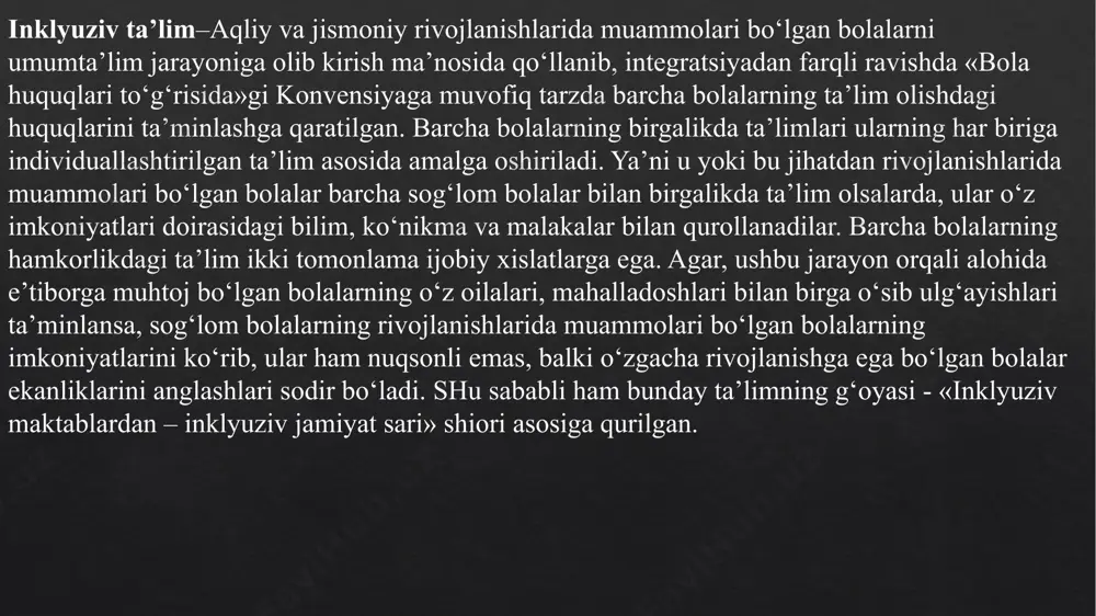 inklyuziv ta'limning tolaligiga oid pedagogik resurslar - Page 5