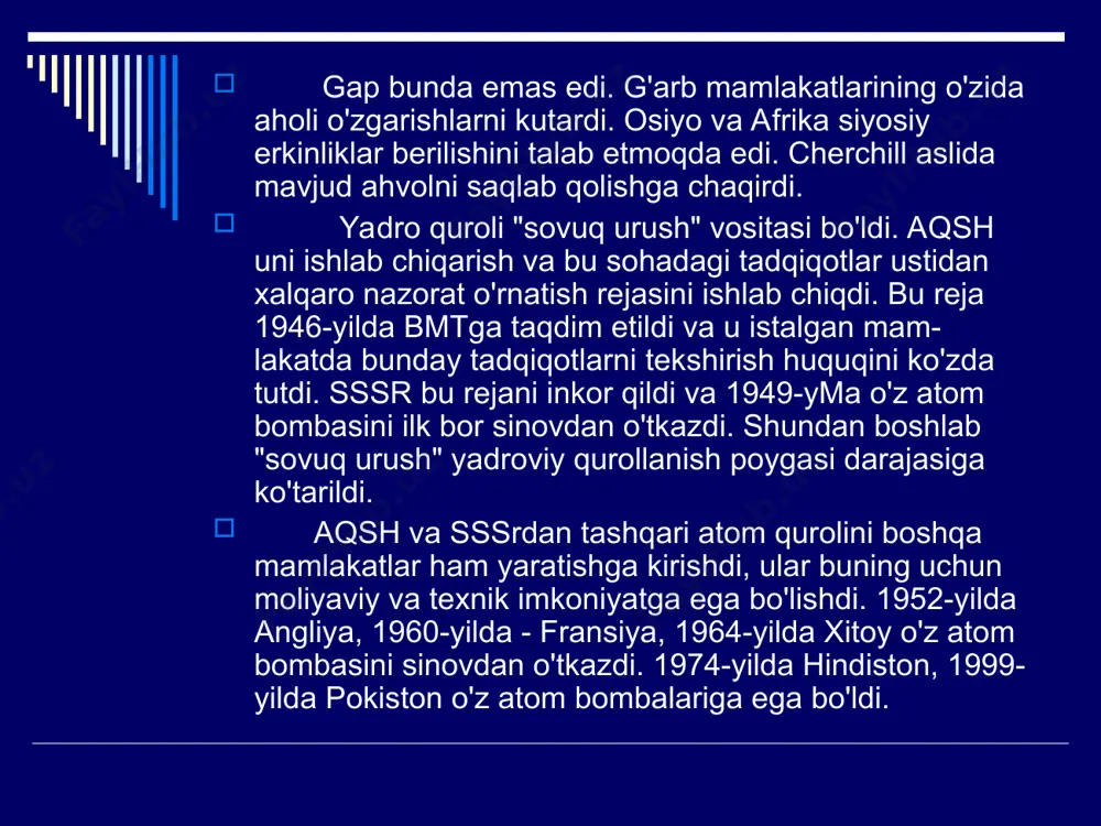 . yevropa hamkorligi asosan iqtisodiy sohada mavjud bo'ldi. bunday hamkorlik suverenitetni yo'qotishni ko'zda tutmasdi. aksincha, undan olingan foyda hukumat tomonidan xalq ehtiyojini qo'llab-quvvatlashi mumkin edi. yevropa mamlakatlari rahbarlari o'rtasida iqtisodiy cheklanishlardan voz kechibgina mamlakatdagi iqtisodiy qiyinchiliklarni bartaraf etish mumkin, degan fikr ustuvor turdi. fransiya tashqi ishlar vaziri robert shuman (1886—1963), gfr kansleri konrad adenauer (1876—1967), italiya bosh vaziri algido de gasperi (1881—1954) va belgiya bosh vaziri pol anri spaak (1899—1972) kabilar yevropadagi bu yangi harakatda yetakchi siymolar bo'lishdi. 1950-yili r.shuman g'arbiy yevropada ko'mir va po'latni birlashgan holda ishlab chiqarishni yaratish taklifi bilan chiqdi. fransiya, italiya, g'arbiy germaniya va benilyuks (belgiya, gollandiya va lyuksemburg) mam-lakatlari yevropa ko'mir va po'lat birlashmasi (ykpb)ni tashkil qildi. uning faoliyati faqat bir soha bilangina bog'liq bo'lsa-da, biroq butun sanoat ishlab chiqarishi uchun muhim ahamiyatga ega edi. yevropa ishlab chiqarishi yuksala boshladi. 1955-yilga kelib ko'mir ish-lab chiqarish 23 foiz, temir va po'lat ishlab chiqarish qariyb 150 foizga …