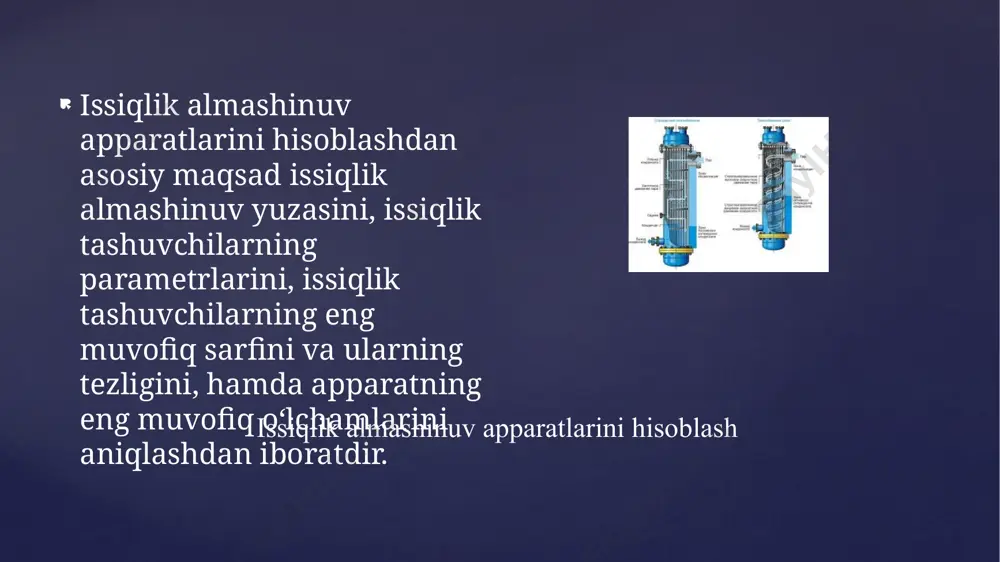 issiqlik almashinuv apparatlari xaqida umumiy ma’lumotlar. - Page 5