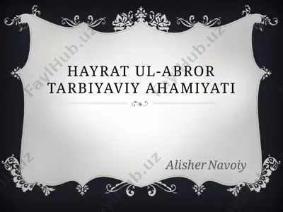hayratul-abror — PPTX