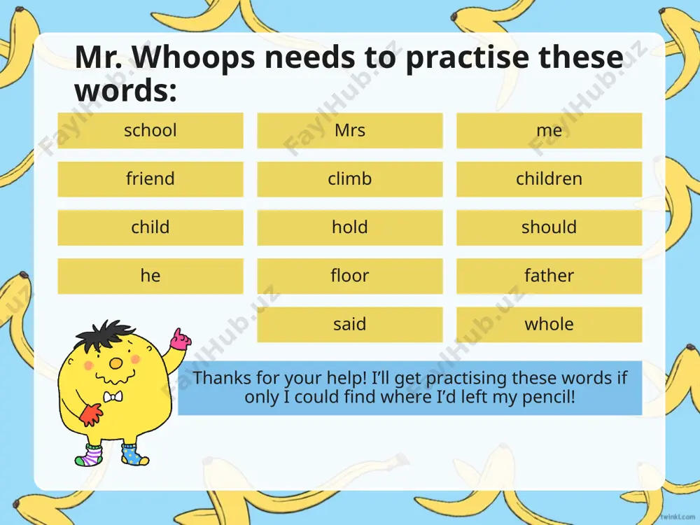 spot mr. whoops’ mistakes activity 1 - Page 5