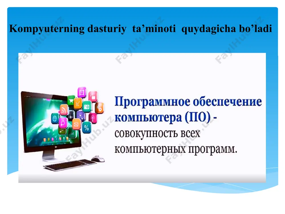 kompyuterning dasturiy ta’minoti - Page 3