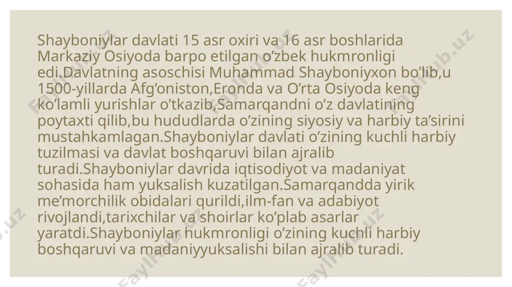 shayboniylar harbiy qo’shining tuzilishi - Page 4