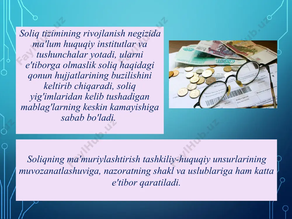 soliq huquqi tushunchasi metodi va predmeti - Page 4