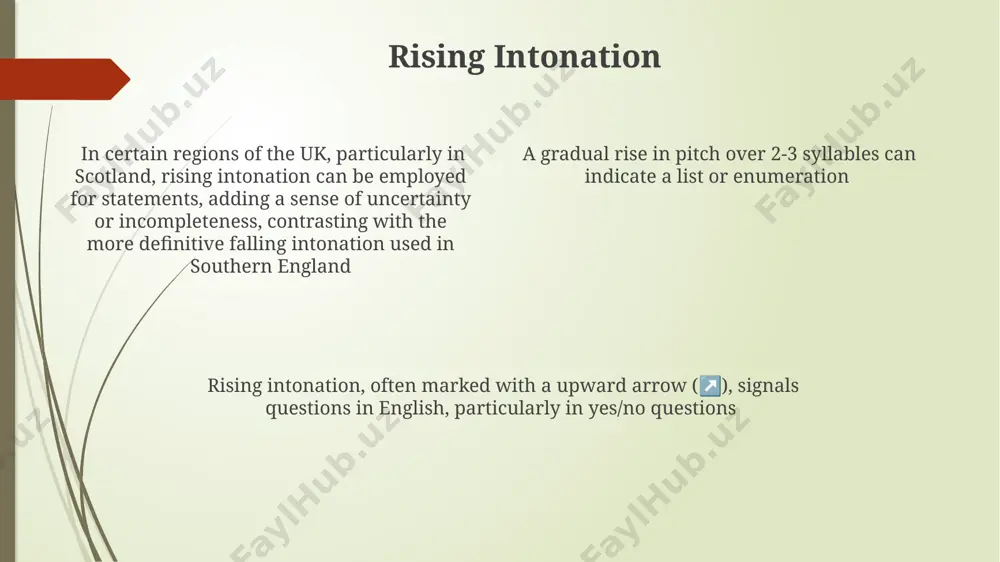 the 3 main intonation patterns of english with the 5 prevalent ones found in mandarin chinese dialects spoken in beijing. developments in speech technology, particularly automated speech recognition systems, could benefit significantly from a deeper understanding of subtle intonation variations. accuracy rates could increase by 15% with improved modelling of these nuances in california's silicon valley. analyzing intonation's role in different speech registers, like formal presentations versus casual conversations, offers exciting avenues. consider studying 20-minute recordings from both contexts in london, england. intonation and meaning intonation's impact on meaning is significant; for example, a statement like "i love london" can express genuine affection with a rising-falling 2-3 intonation pattern, or sarcasm with a high-falling 4-5 pattern in the united states. consider the sentence "he's going to the party?" a falling intonation in australian english would confirm his attendance, while a rising intonation would question it, illustrating how intonation contextually refines …