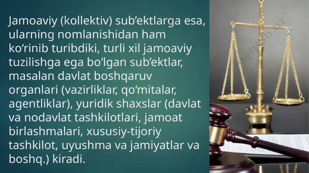 ma’muriy huquq subyektlari - Page 5