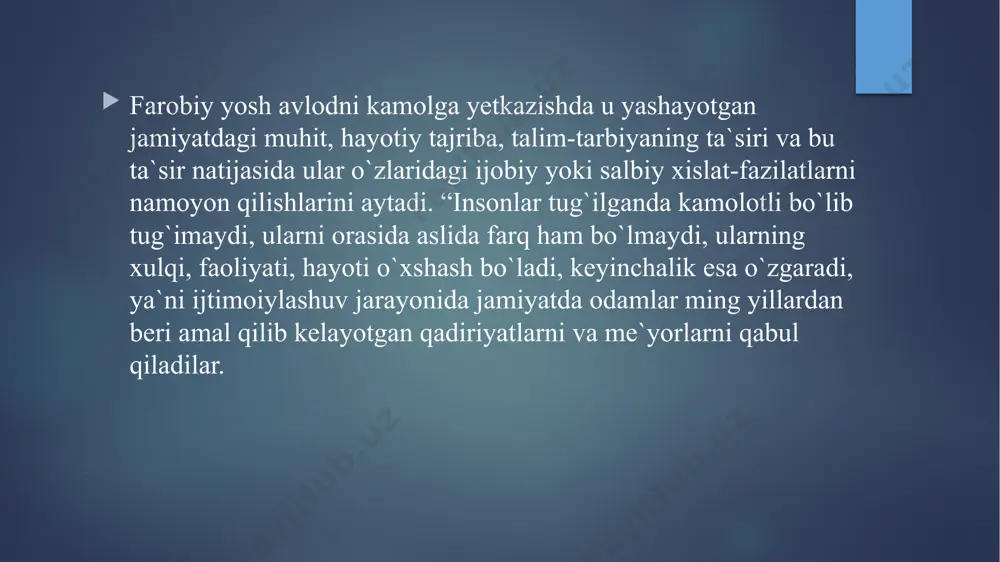 abu nasr farobiyning pedagogikaga oid qarashlari - Page 5