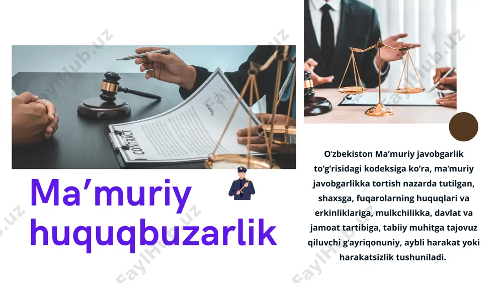 huquqbuzarlikning turlari - Page 4