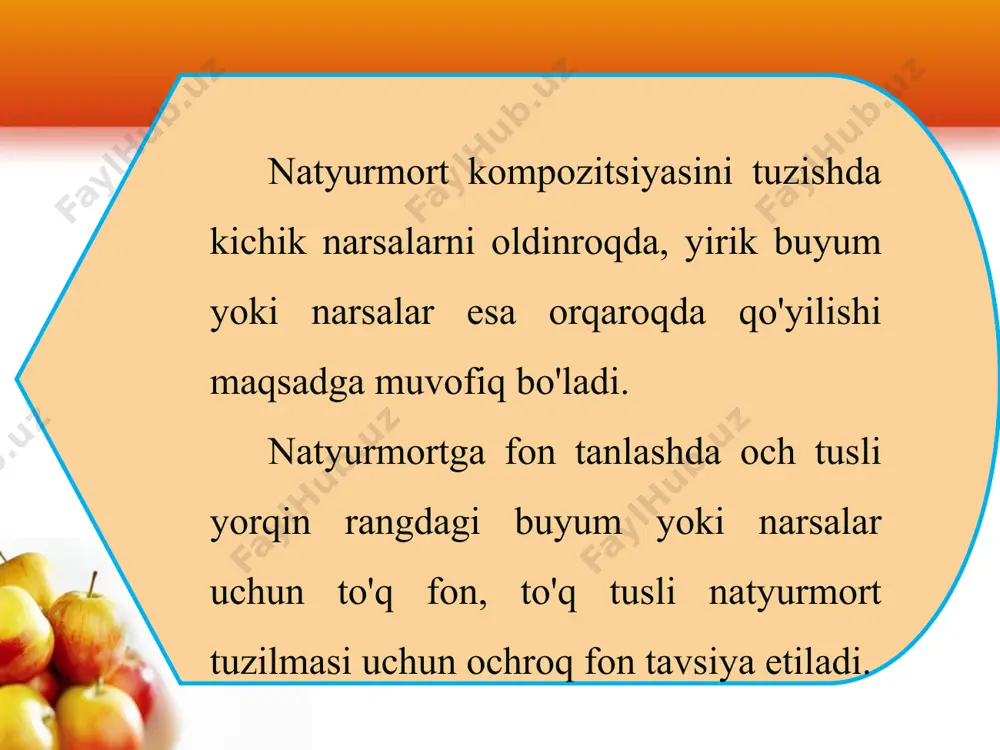 15-16-mavzu natyurmort kompozitsiyasi 6-sinf - Page 4