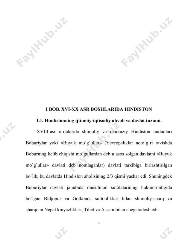 amlaka davriga agrar tizimning ijtimoiy iqtisodiy asosini qishloq jamoaasi tashkil qilar edi. yerga jamoaa bo`lib egalik qilish jamoaa ichida dehqonchilik bilan hunarmandchilik uygunlashivi jamoa doirasida mehnatni o`zaro taksimlashini dehqonchilik va hunarmandchilik kabi ishlab chiqarshi sohalarini bir biridan mustaqilfigi va ularni tovar almashuvidagi o`zaro munosabati, asosan, natural soliqlarni olishi turli ko`rinishlagi kasta jamoalarini mavjudligi, jamoa nazorati ostidagi xizmat kursatish va hunarmandchilik tizimini biqiqligi bu hind qishlog`i jamoasini asosiy belgilari edi. hind qishloq jamoalarining ijtimoiy tarkibi bir xil emas edi. ularning har birida turli huquq va rnajburiyatlarga ega bo`lgan eng kamida 3 xil toifadagi aholii mavjud bo`lgan ularning orqasida oila toifani jamoa yycrlari va boshqa mulklarga egalik qilgan oilalar guruhi tashkil qilgan. teng huquqli jamoachi oilalarni har biri me`ros uchun ishlov beriladigan yer uchuastkalariga ega bo`lgan jamoaga solingan davlatning yer va boshqa feodal soliqlari jamoachi dehqonlar tomonidan umumiy kafillik asosida to`langan jamoa panchaya, -deb nomlangan. qishloq kengashi boshqargan panchayatga jamoaning yer solig`ini …