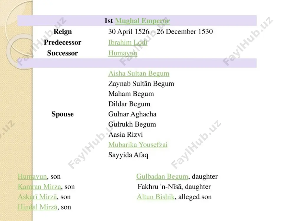 zahir-ud-din muhammad babur - Page 4