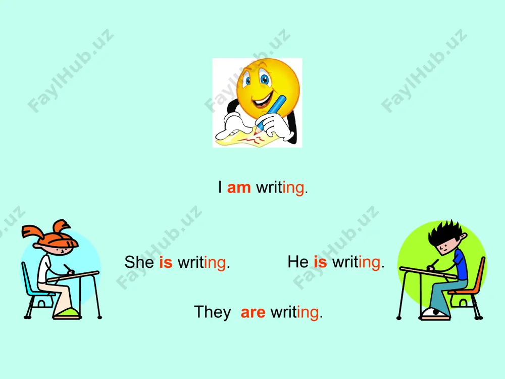 present continuous tense - Page 4