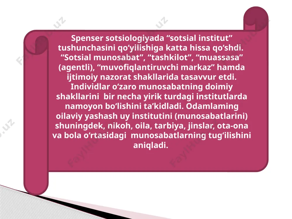 spenser va uning tarixiy evolyutsion sotsiologik sxemasi - Page 5