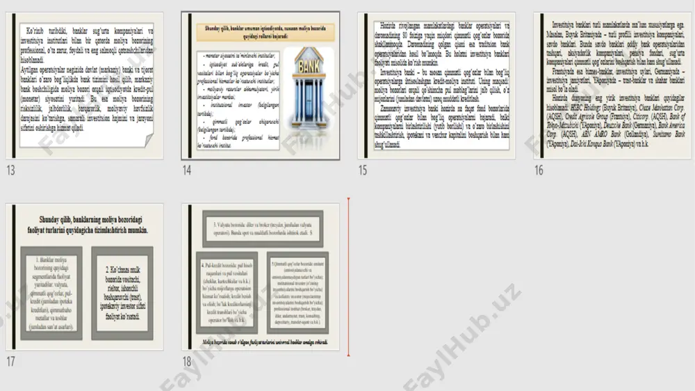 moliya bozori institutlari, ularning faoliyati va roli - Page 4