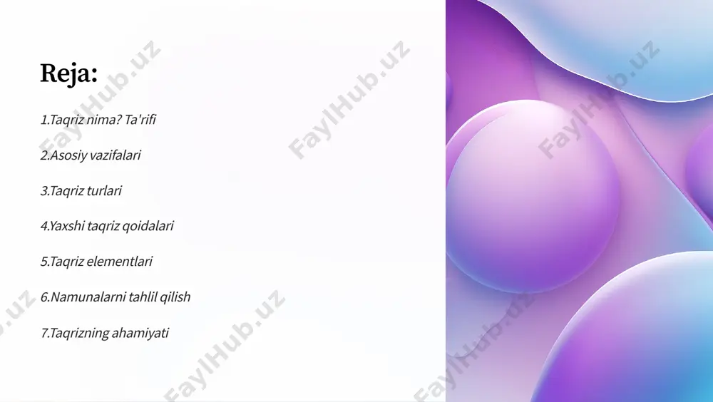 taqriz va uning turlari - Page 2