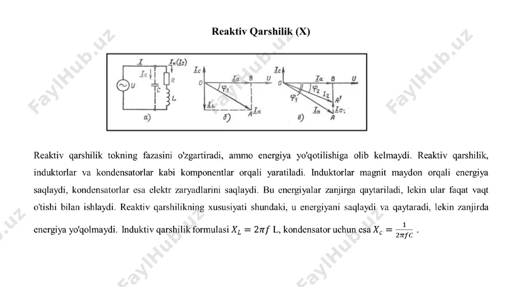 o'zgaruvchan tok (ac) zanjiri - Page 4