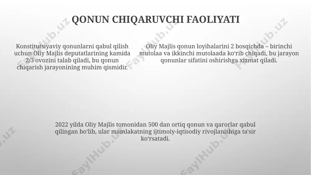 oliy majlisning faoliyati - Page 5