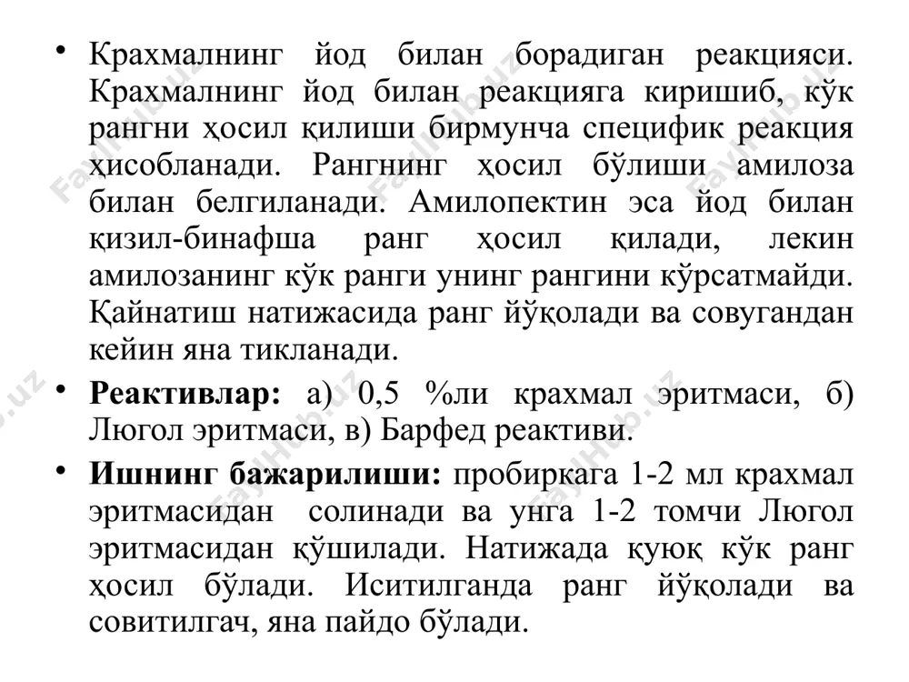 polisaxaridlar va ularning reaksiyalari - Page 5