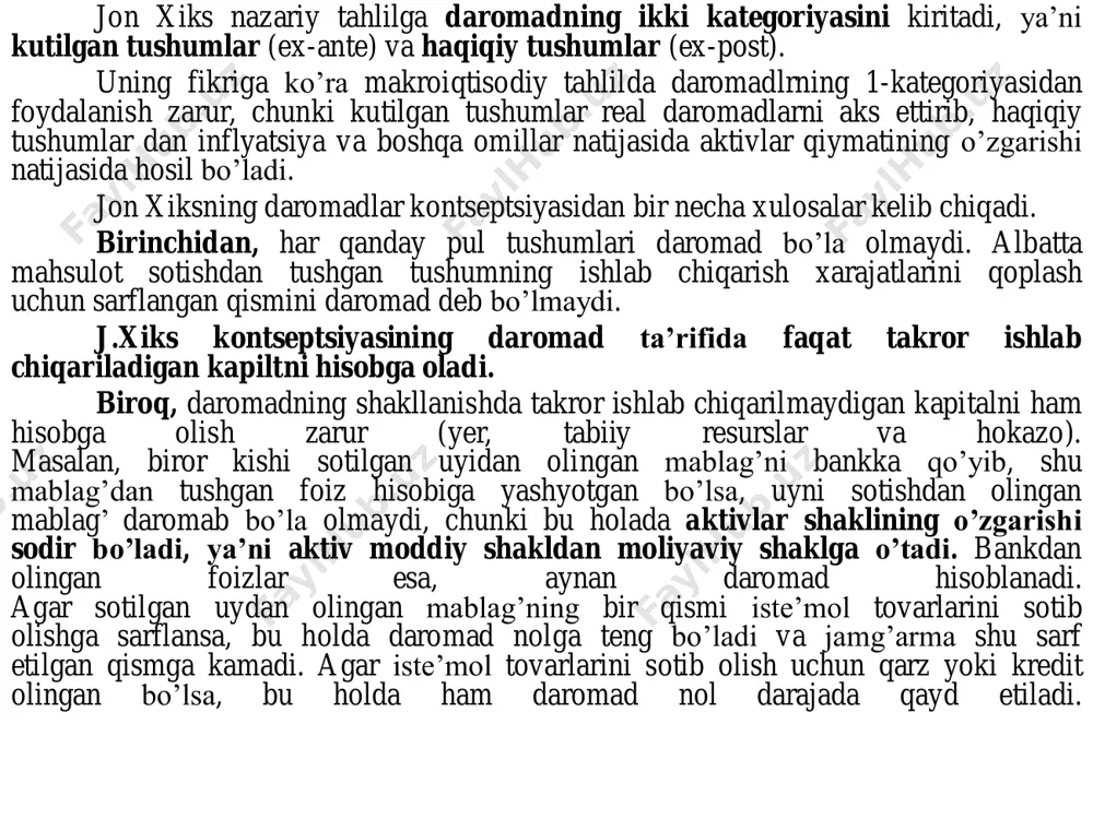 sbatan bevosita va yashirin to’lanishi lozim bo’lgan (to’langan emas) soliqlar miqdoridan iborat. ular tarkibiga qo’shilgan qiymat, aksiz, mahsulot narxiga ustama va qo’shimchalar va yashirin soliqlar kiradi. mahsulot uchun subsidiyalar rezident birliklariga davlat byudjeti tomonidan tovar yoki xizmatni ishlab chiqarganda yoki uni sotganda mahsulot birligiga nisbatan bevosita va yashirin to’lanishi lozim bo’lgan (to’langan emas) subsidiyalar miqdoridan iborat. ular tarkibiga bevosita davlat tomonidan berilayotgan va yashirin ko’rinishdagi subsidiyalar kiradi. ularni mahsulot va import uchun subsidiyalar sifatida guruhlash mumkin. ularga misol tariqasida, mahsulotni sotganda yoki import qilganda korxonaga davlat tomonidan beriladigan mablag’larni keltirish mumkin. bevosita ishlab chiqarish uchun soliqlar rezident institutsion birliklarning ishlab chiqarish faktorlariga to’laydigan to’lovlaridan iborat. ular tarkibiga yer solig’i, ishlab chiqarishda foydalanilgan mulk (asosiy vositalar) solig’i, mehnat resurslariga to’lovlar, foydali qazilma boyliklarini topish maqsadida bajariladigan geologiya-qidiruv ishlari uchun ajratmalar, yakka tartibda faoliyat ko’rsatish uchun patent to’lovlari, obodonlashtirish uchun soliqlar, qurilish ob’ektlari egalaridan olinadigan soliq, import va davlat bojlari, bozorlardan yig’imlar, …