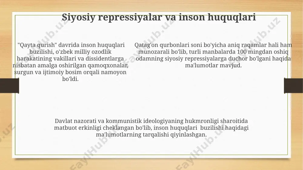 qayta qurish yillarida oʻzbekistondagi ijtimoiy-siyosiy vaziyat - Page 5