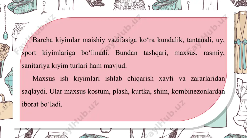 buyumni bichish va tikish haqida ma’lumot berish 5-sinf - Page 4
