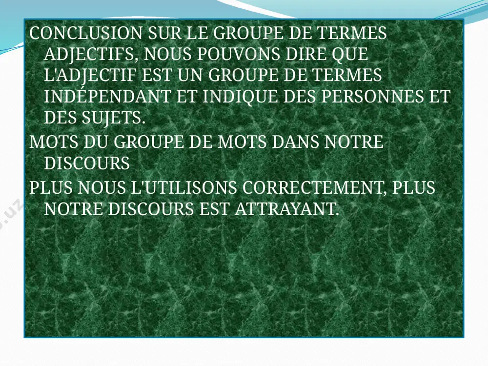 degres de comparaison des adjectifs - Page 5