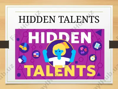 discovering the unseen potential in every individual — PPTX