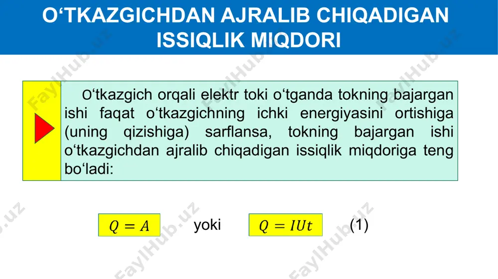 elektr toki ta’siri va iste’molchilarning qizishi - Page 4