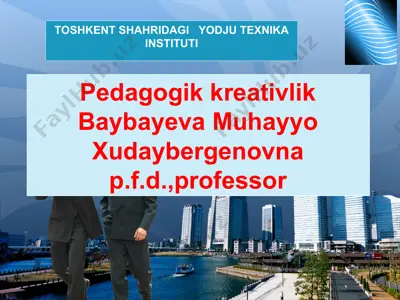 qobiliyat, isteʼdod va tafakkur — PPT