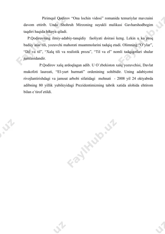 pirimqul qоdirоvning hayoti va ijоdi - Page 4